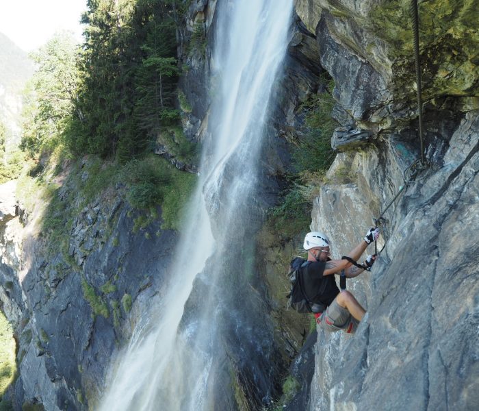 Via Ferrata Fallbach (K4-K5) – Carinthia’s highest waterfall